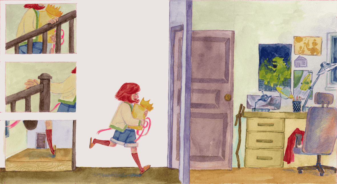 Interior page from The Gift